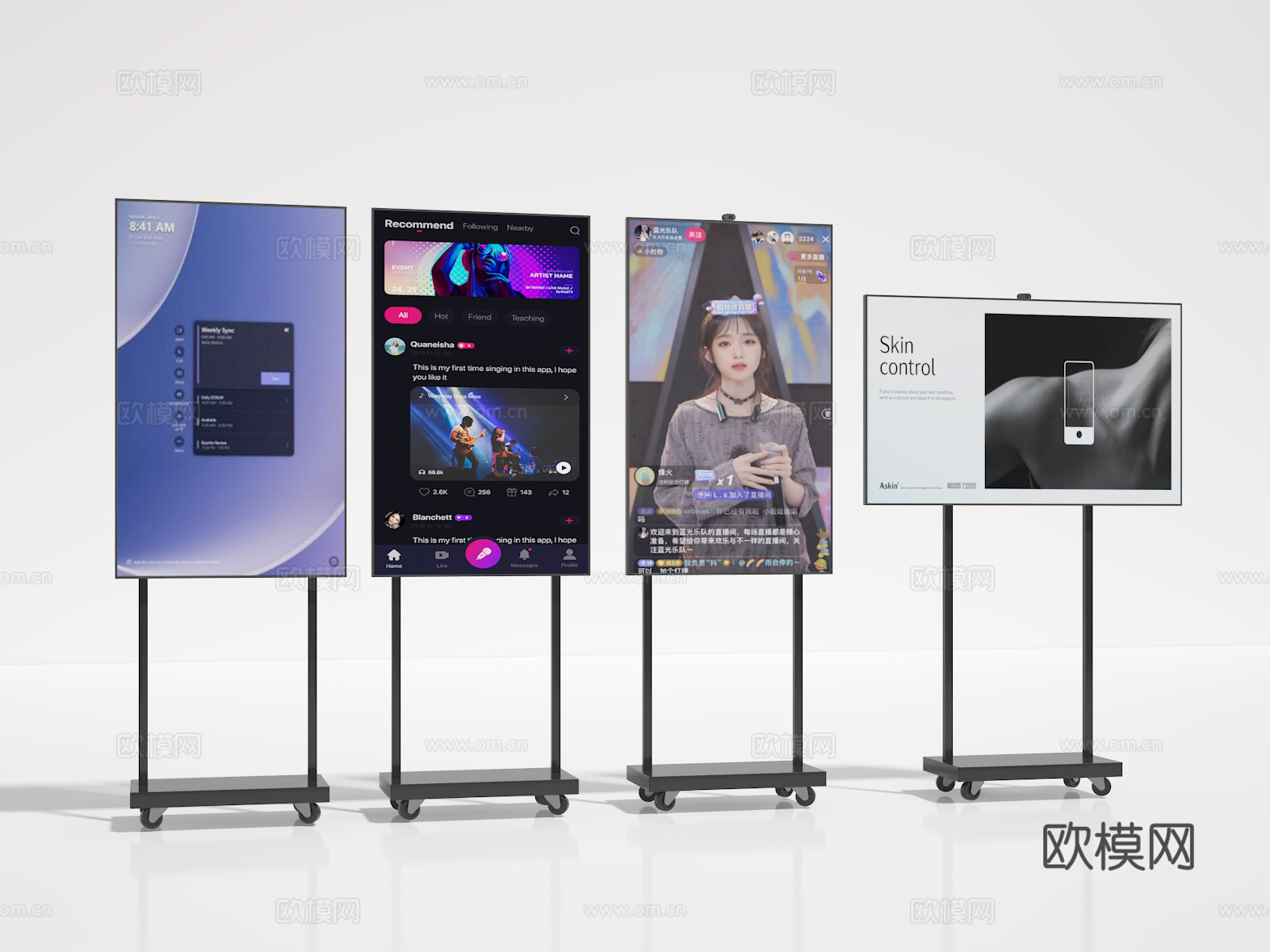 电视机3d模型