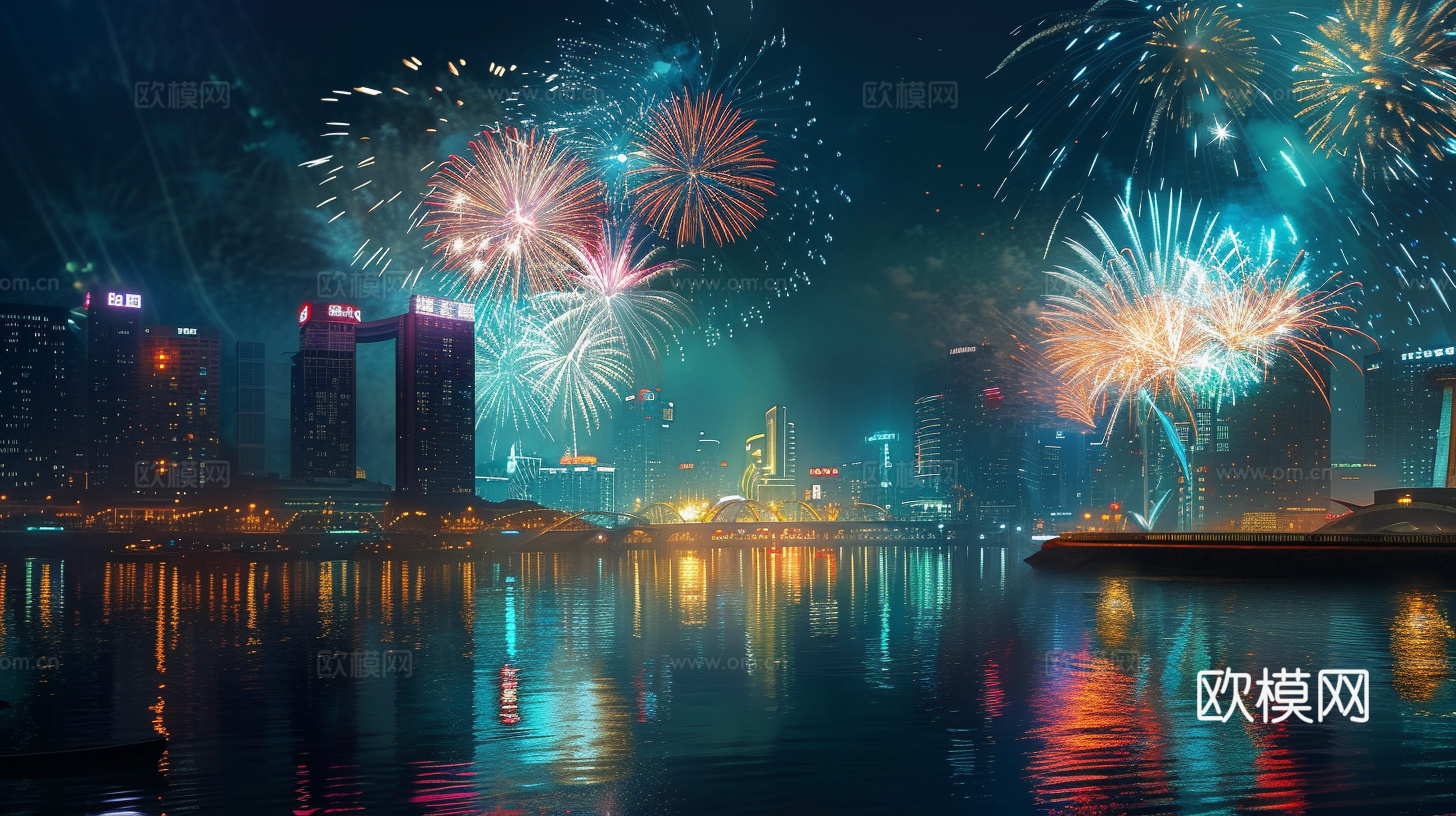 夜晚都市外景