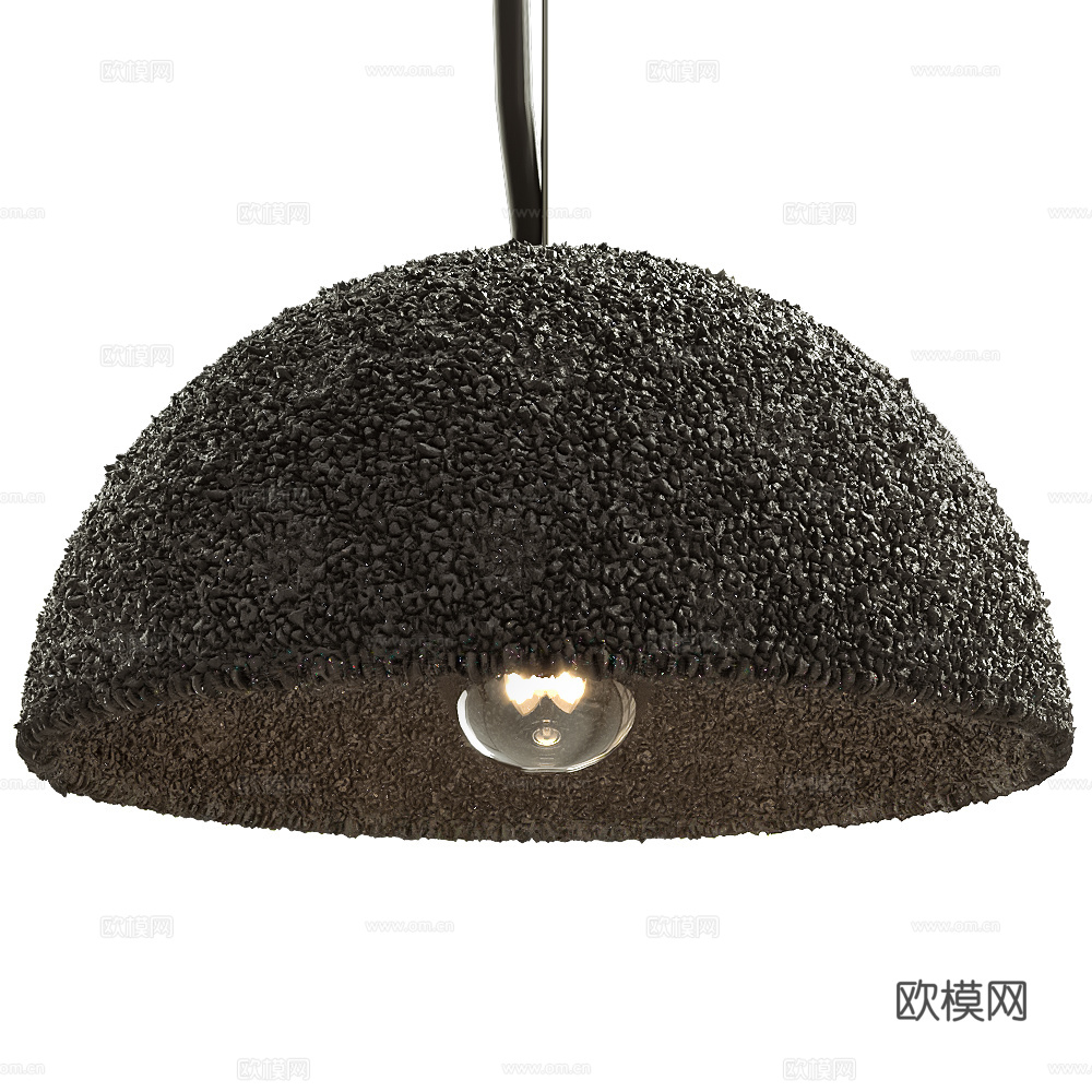 现代意式装饰吊灯3d模型