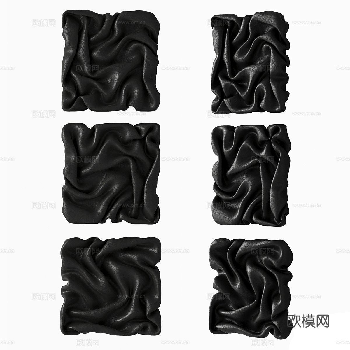 现代侘寂艺术挂饰3d模型
