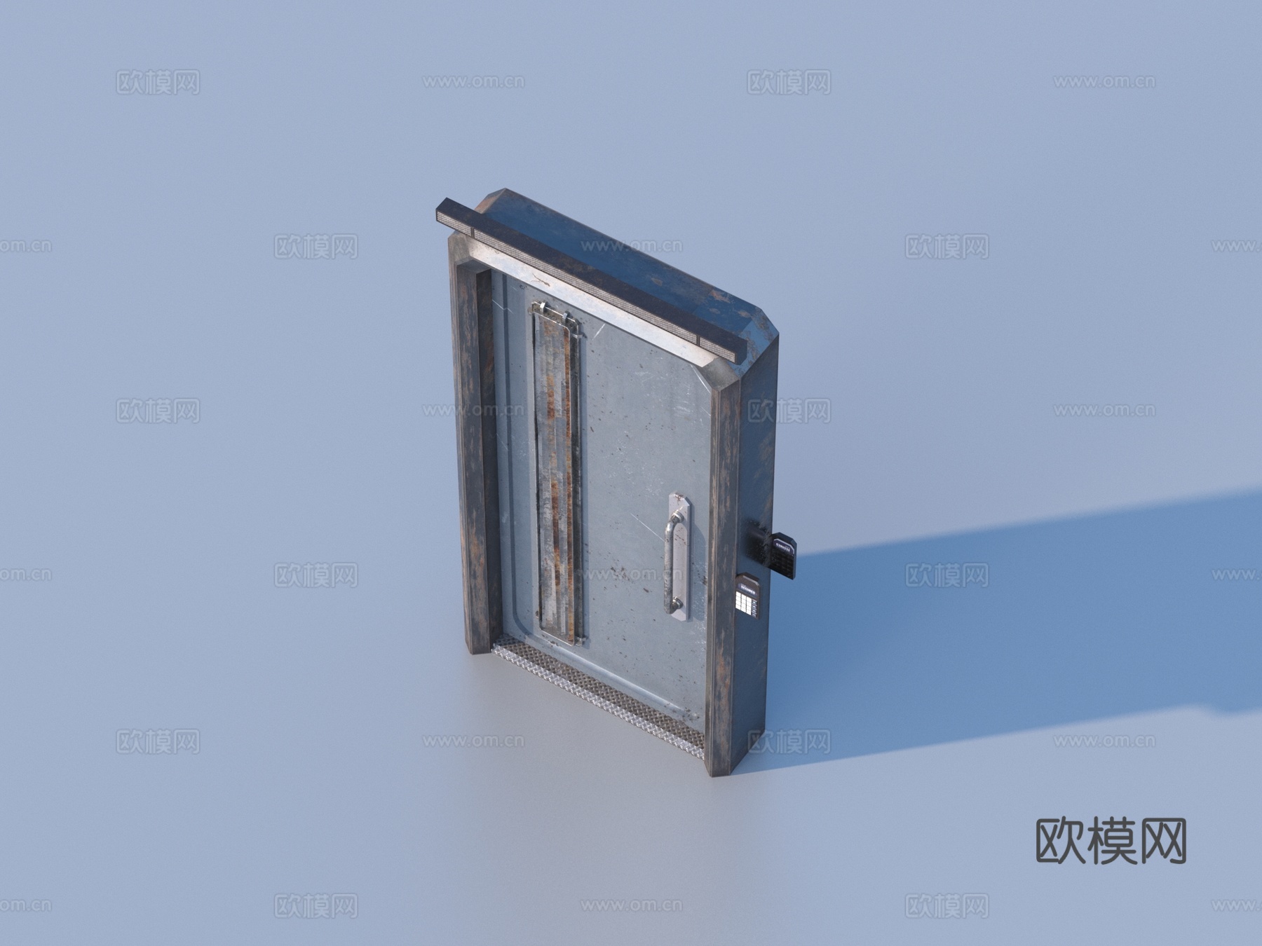 门 铁门 大门 房门3d模型