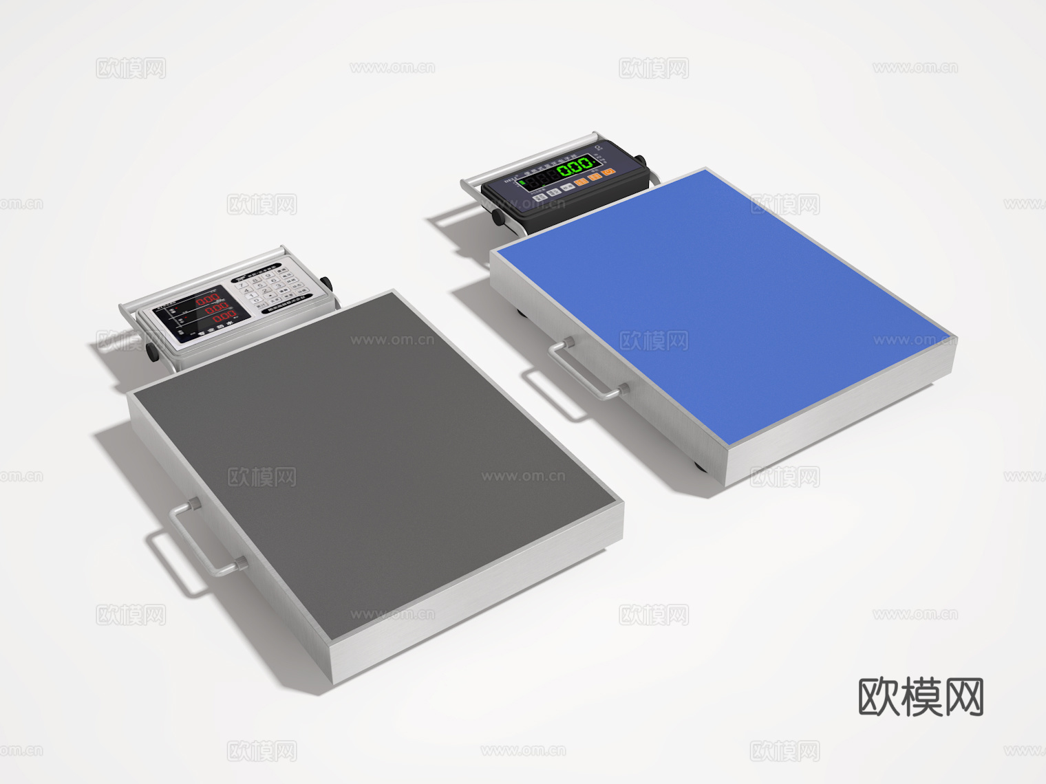 电子秤3d模型