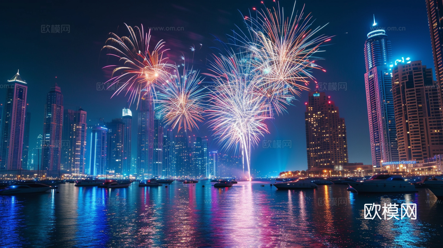 夜晚都市外景