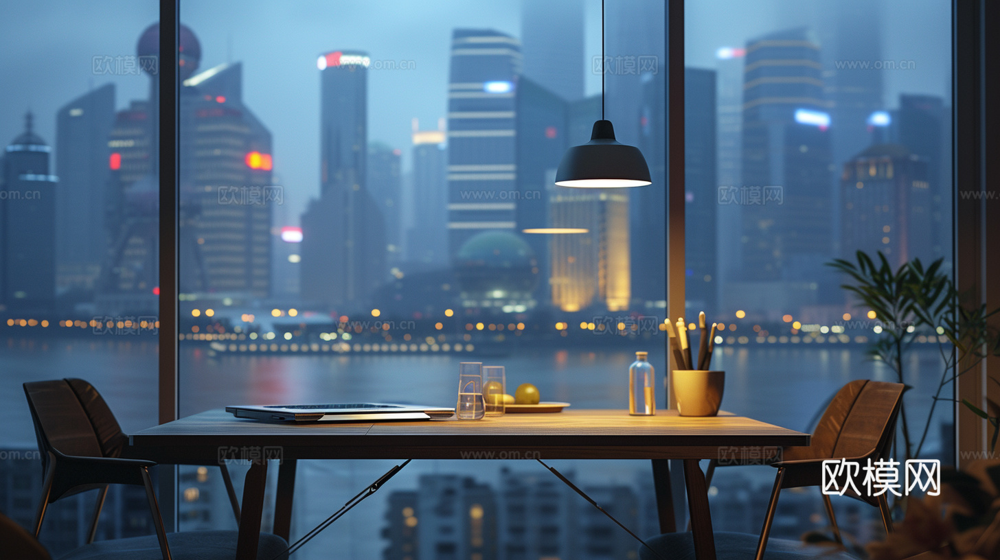 夜晚都市外景