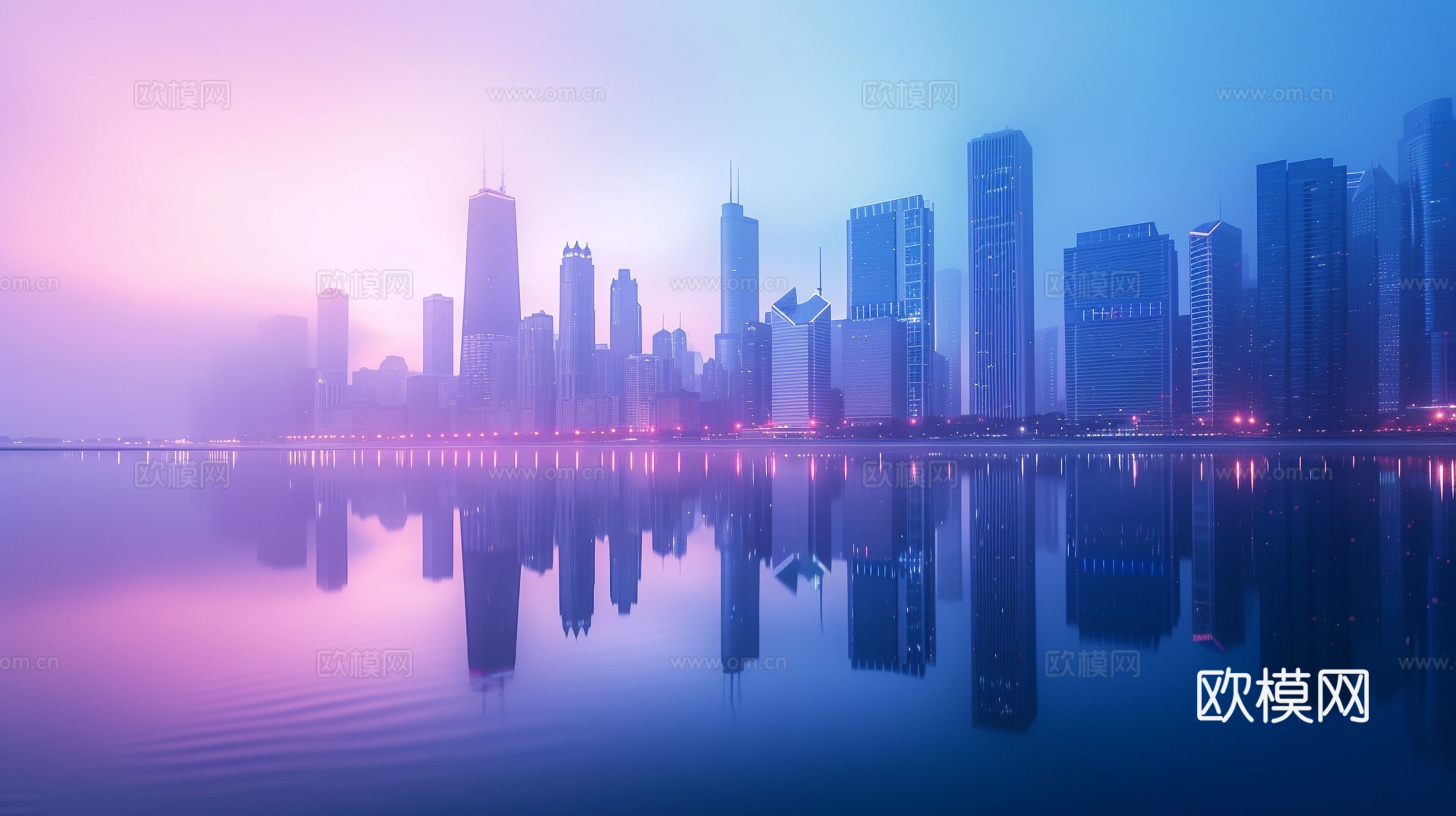 夜晚都市外景