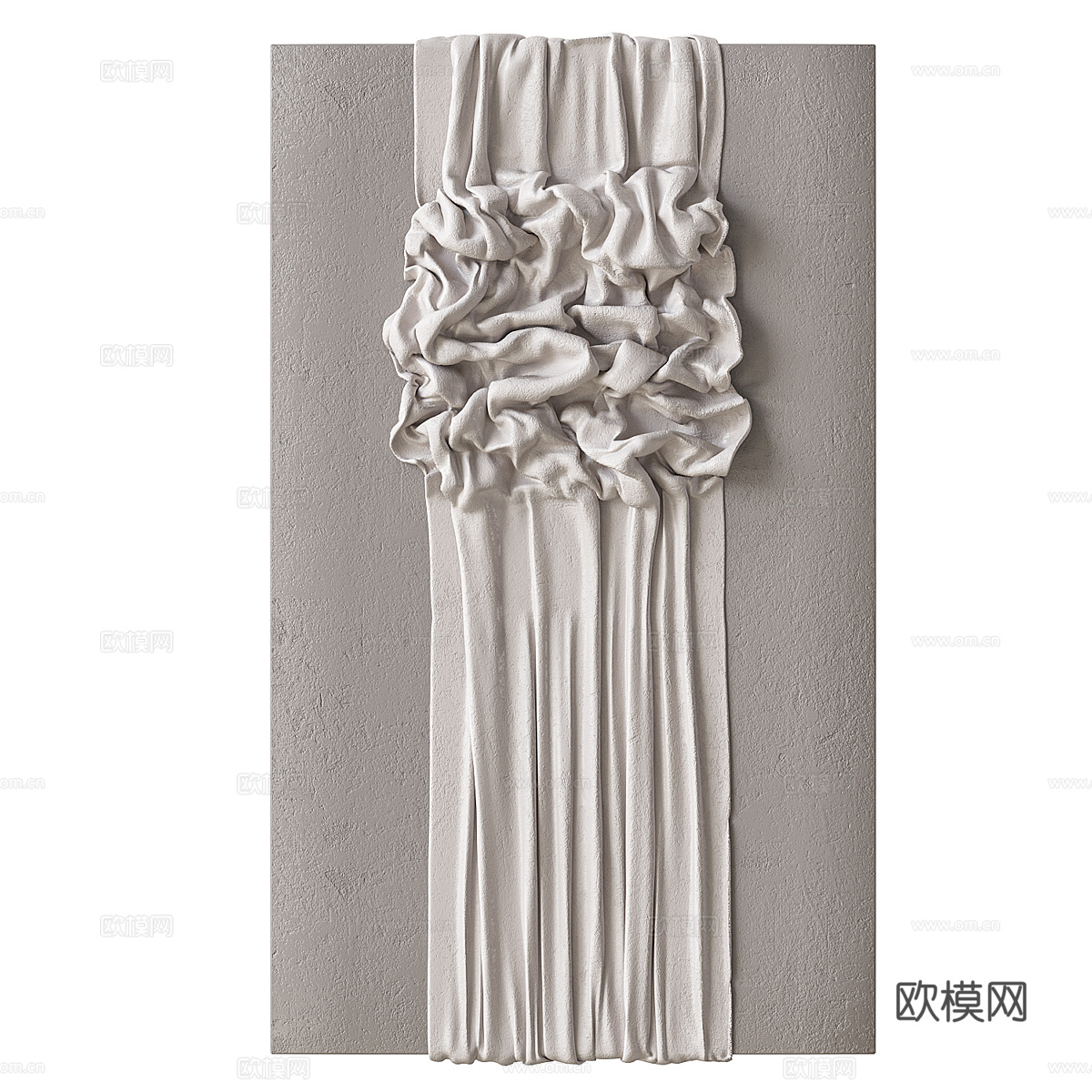 新中式侘寂艺术墙饰挂件3d模型