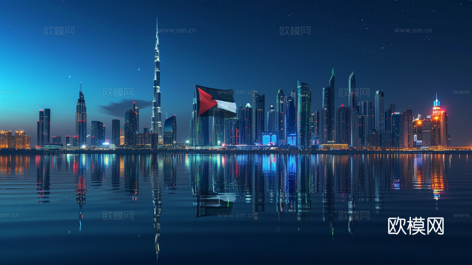 夜晚都市外景下载(渲染图4)