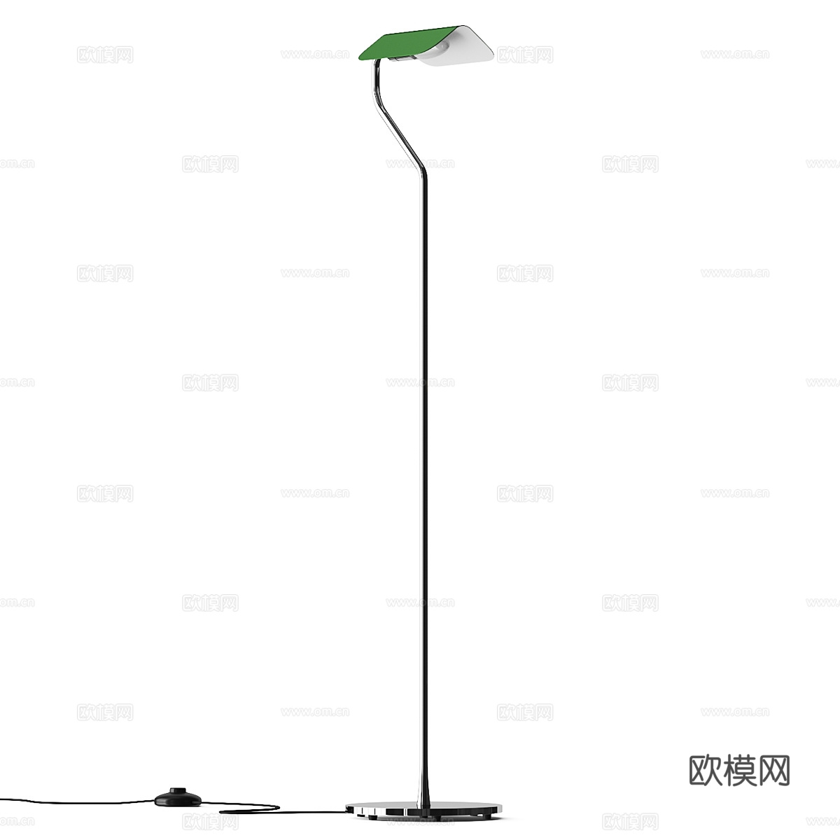 现代轻奢极简落地灯3d模型