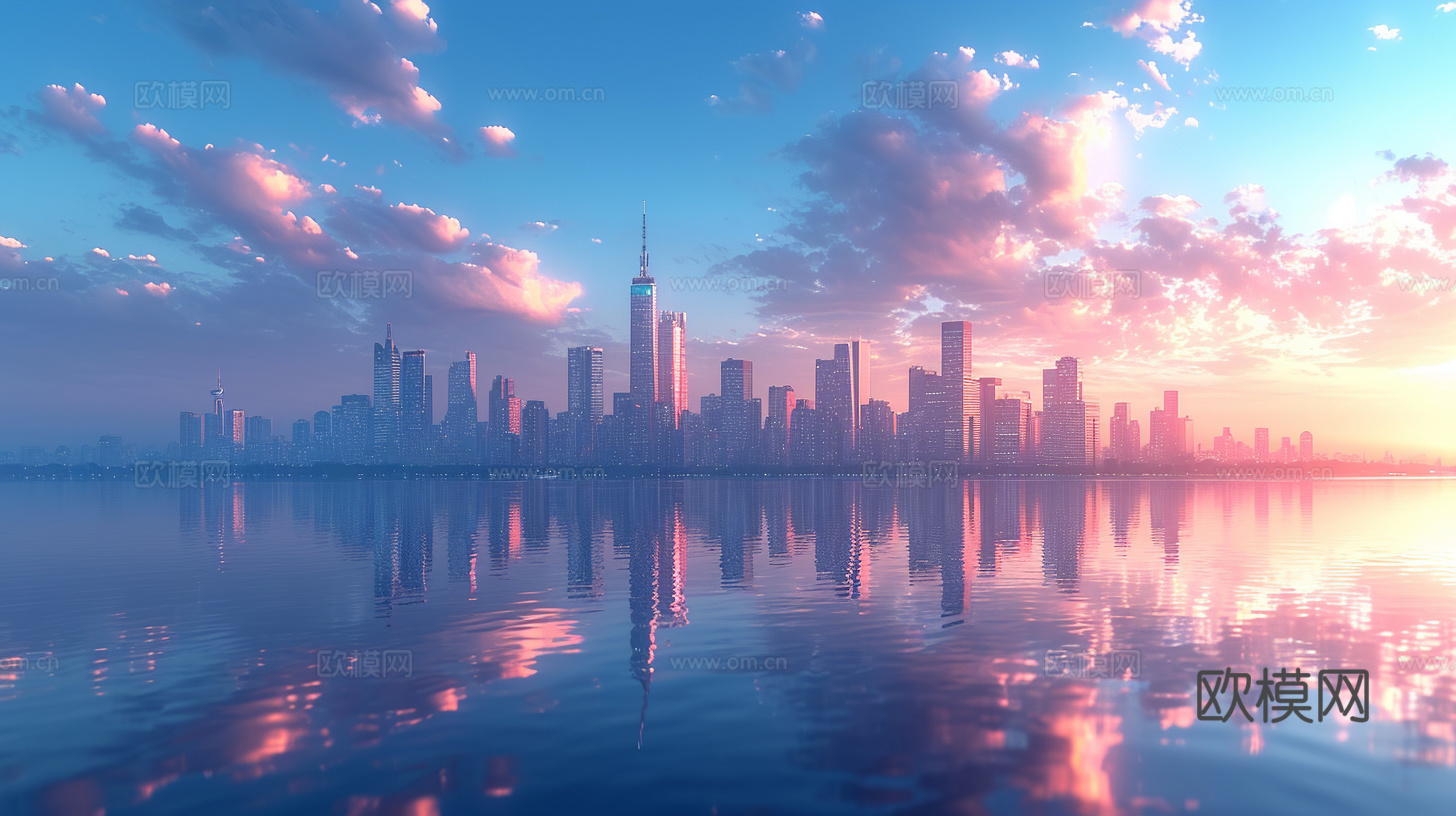 夜晚都市外景