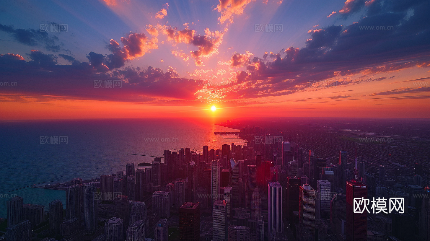夜晚都市外景