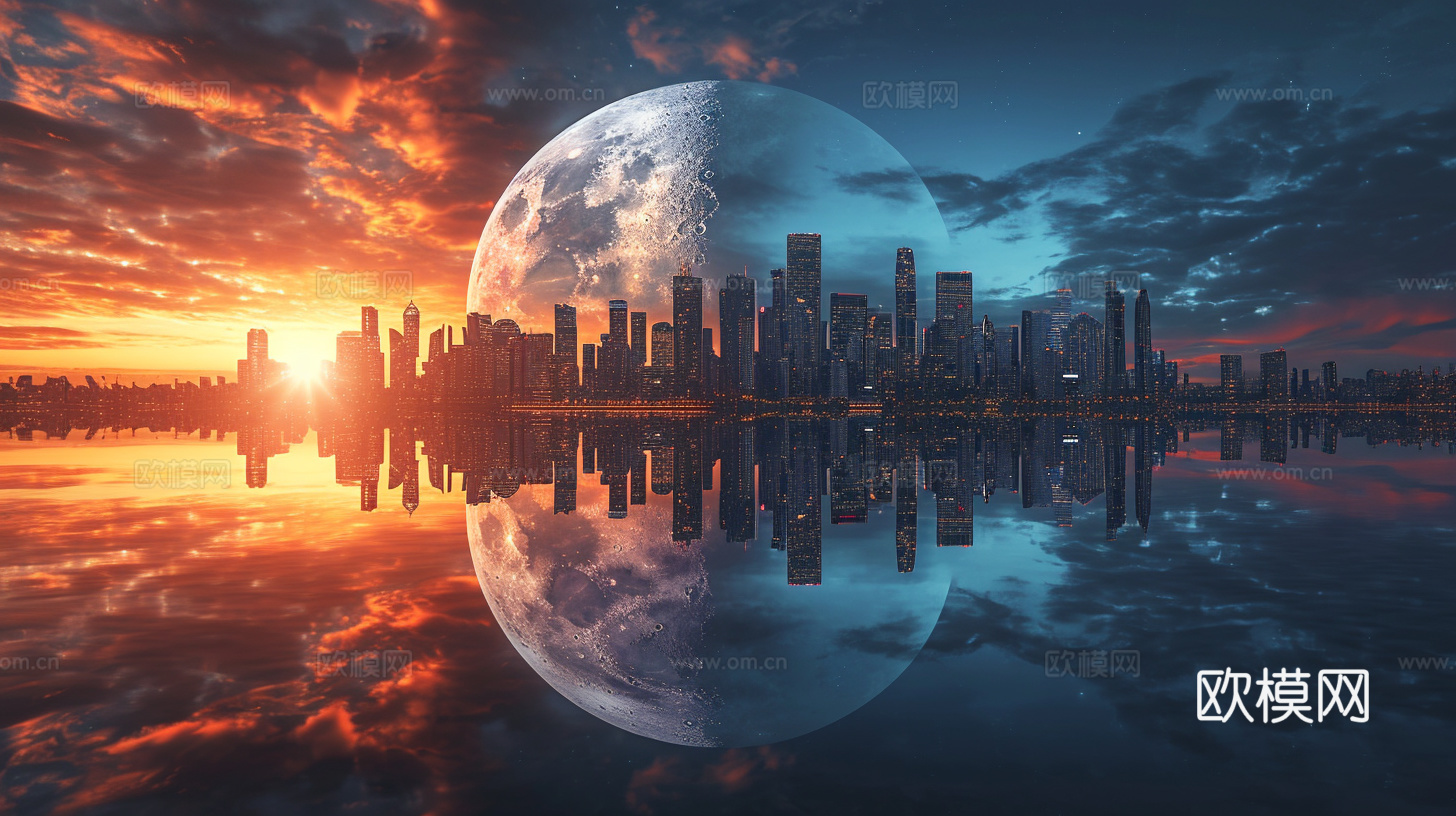 夜晚都市外景