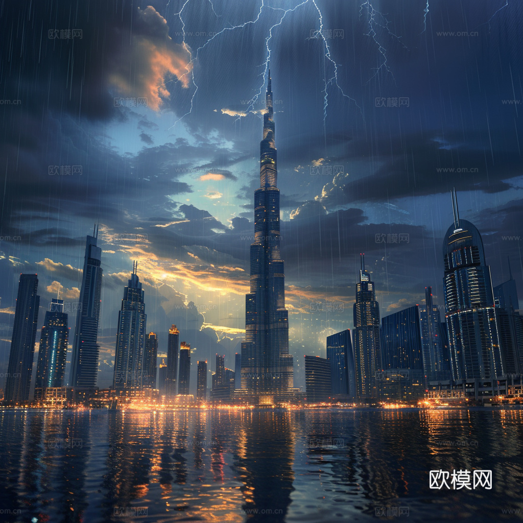 夜晚都市外景
