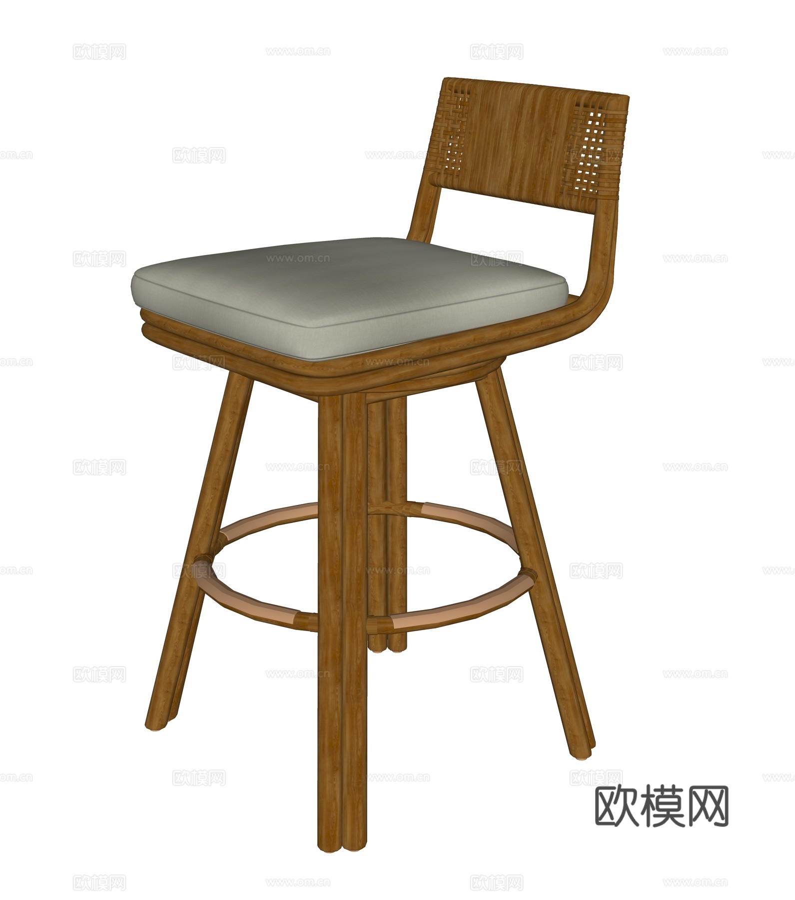 吧椅su模型