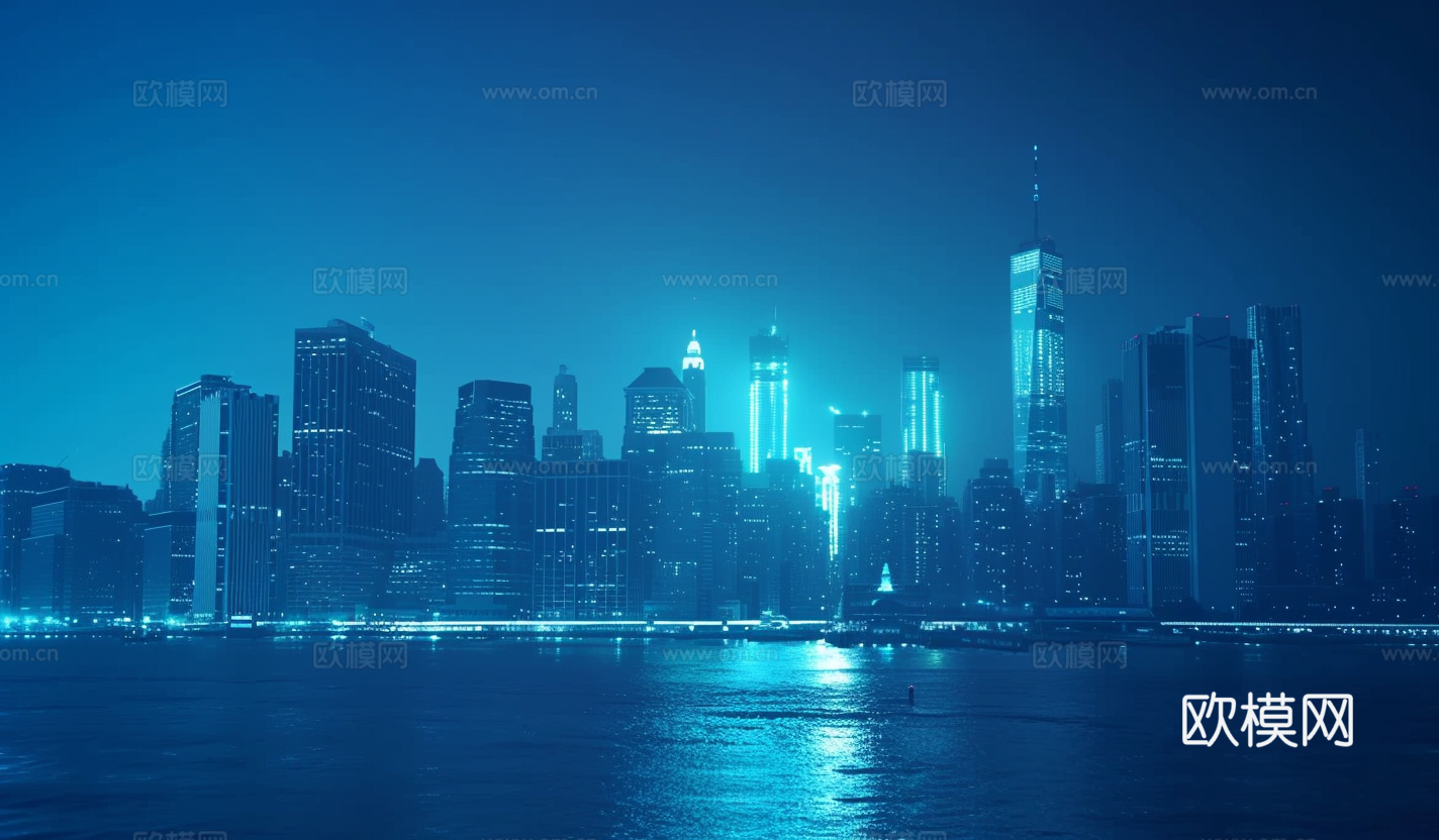 夜晚都市外景