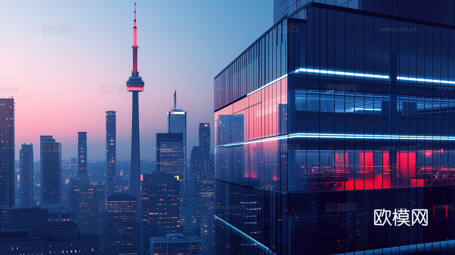 夜晚都市外景