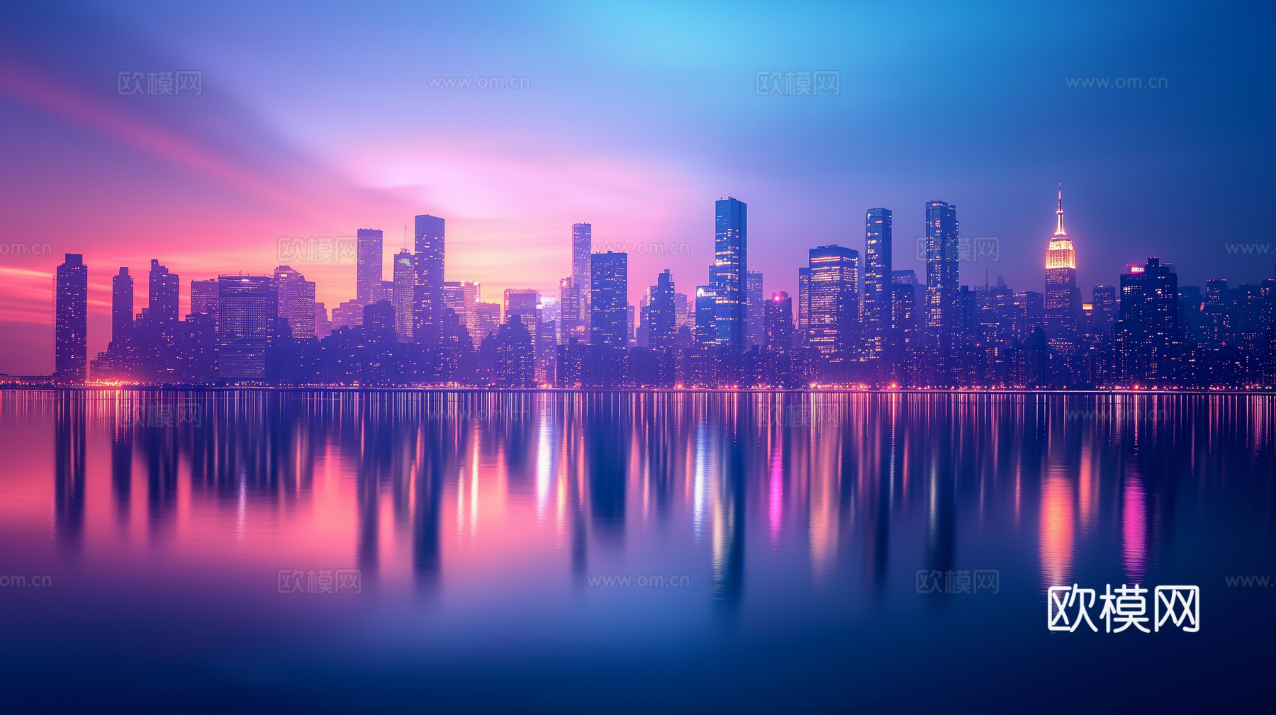 夜晚都市外景