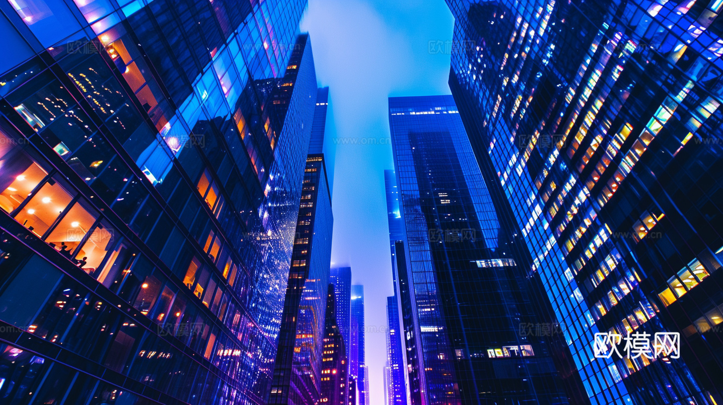 夜晚都市外景