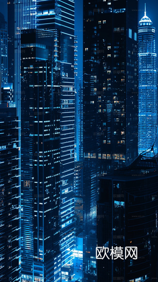夜晚都市外景下载(渲染图5)