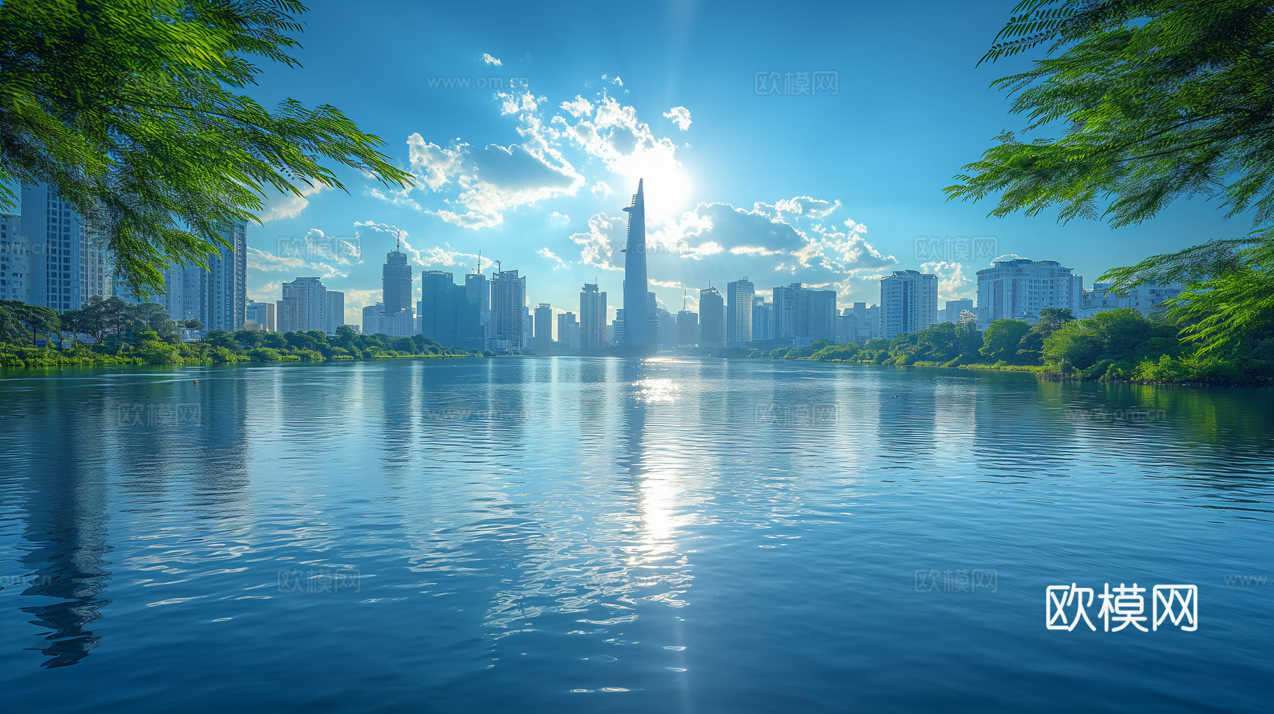 夜晚都市外景