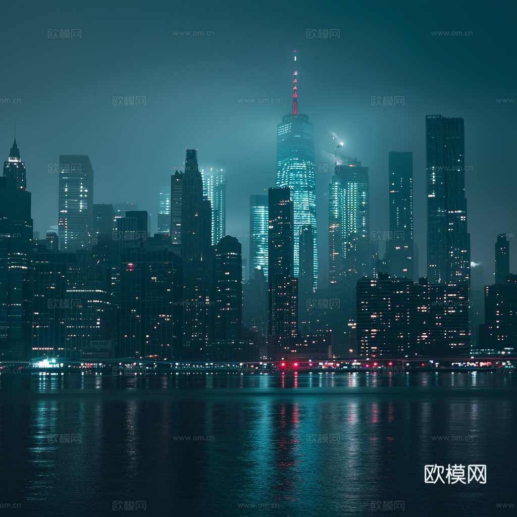 夜晚都市外景