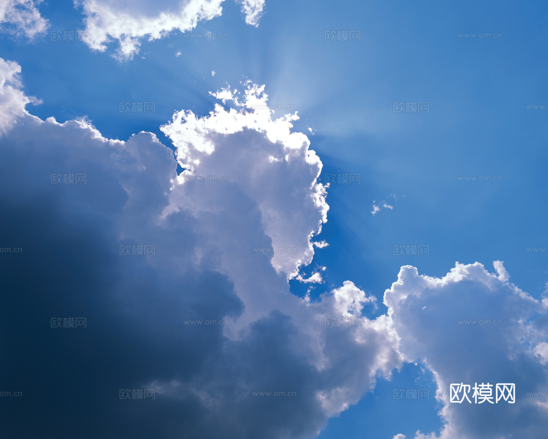 高清蓝天白云天空贴图