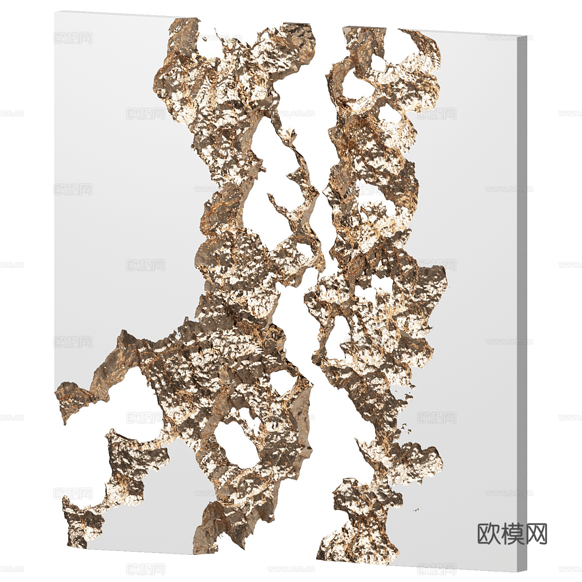 现代轻奢艺术挂饰3d模型