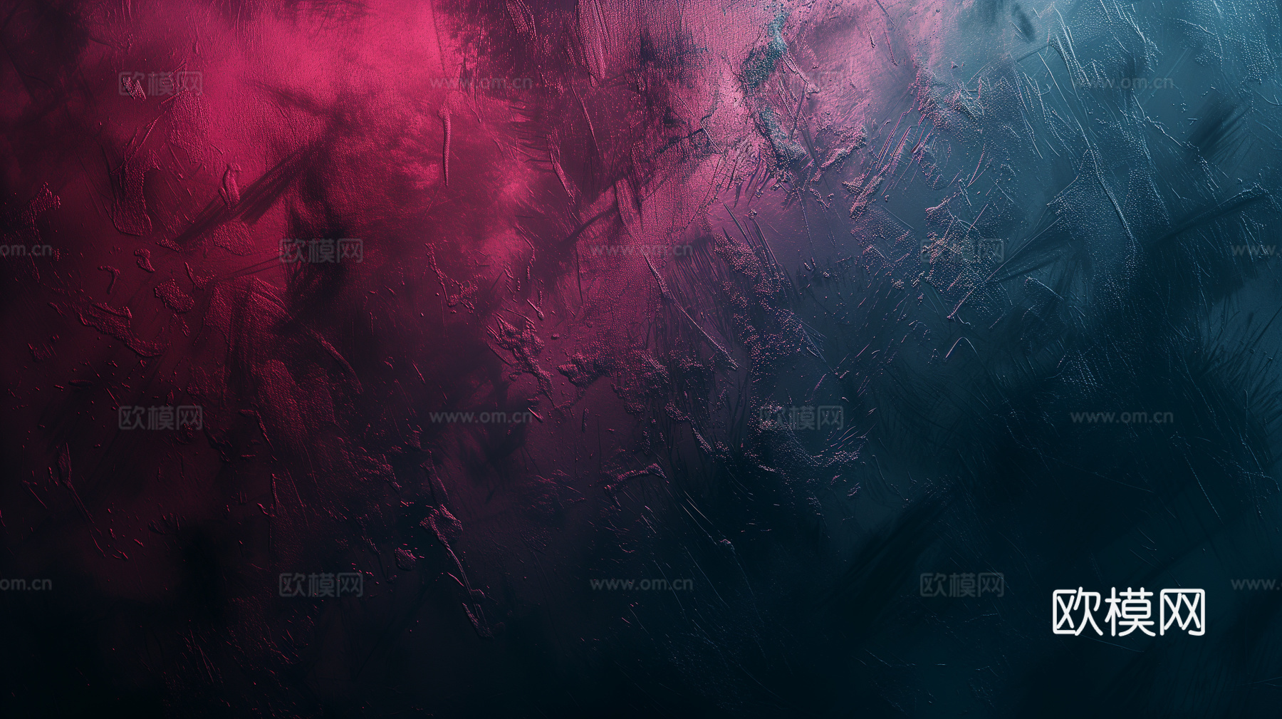 3D立体肌理油画涂抹背景壁纸下载（渲染图7）