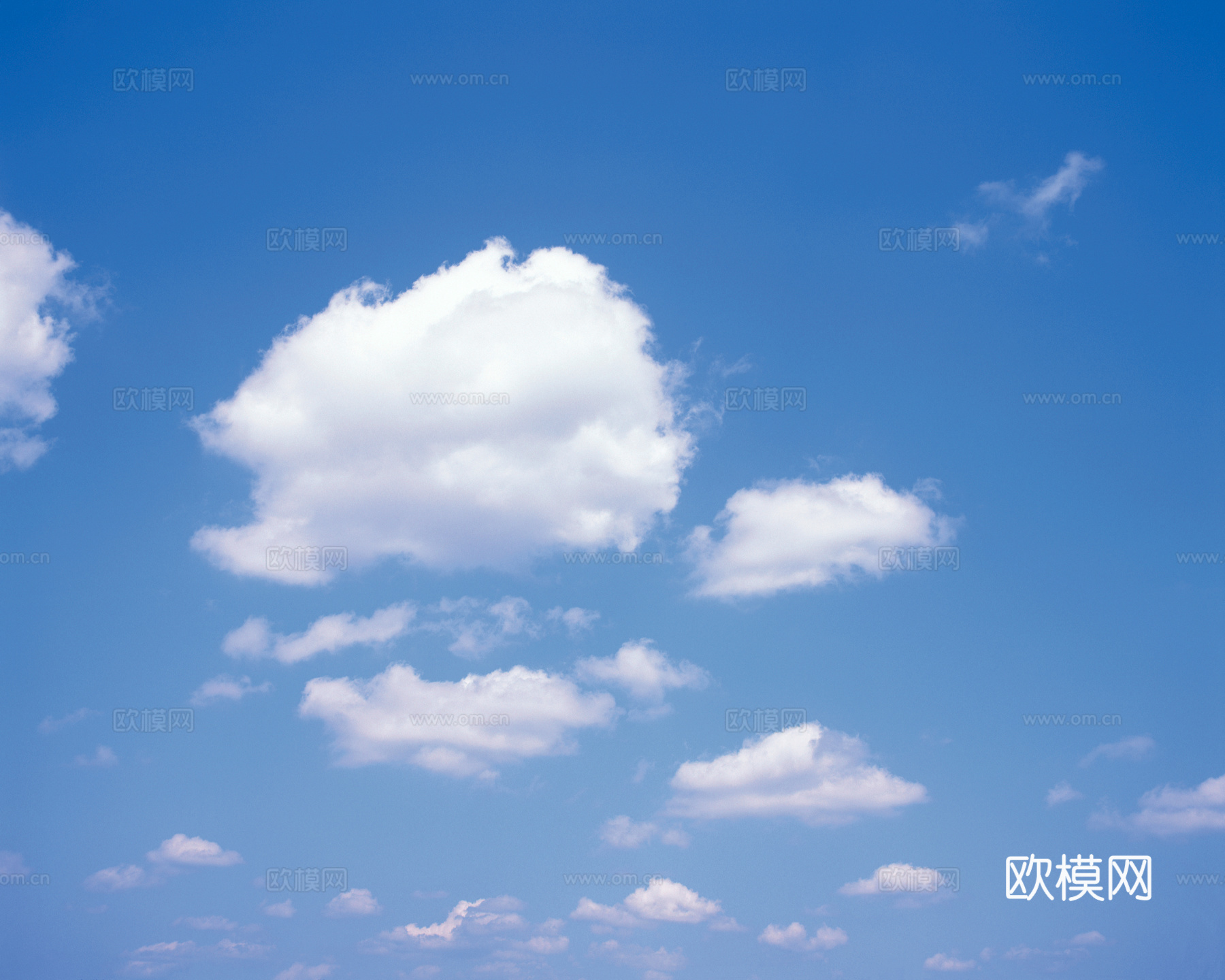 高清蓝天白云天空贴图