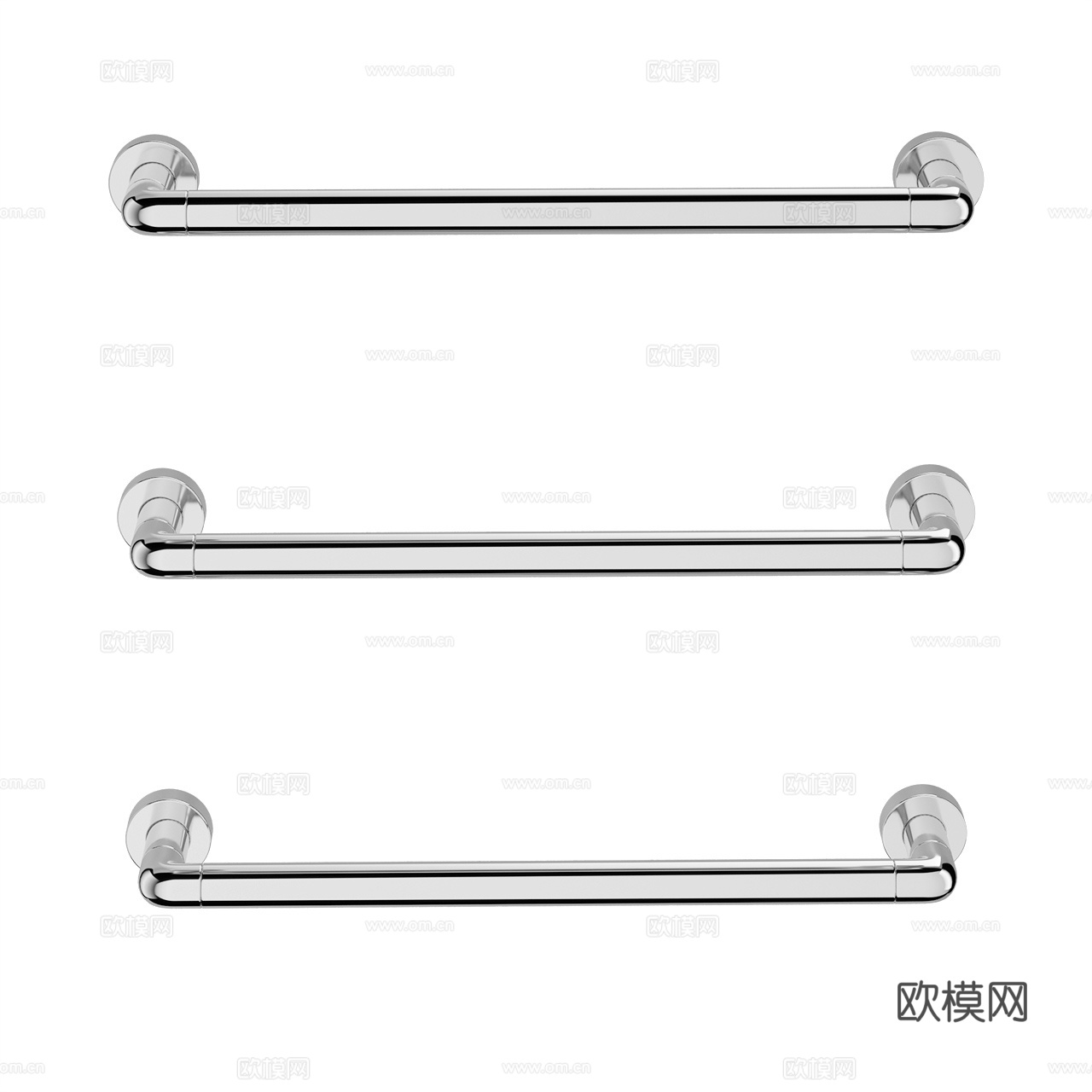 Varied Forms 极简毛巾架 不锈钢架 电热毛巾架3d模型