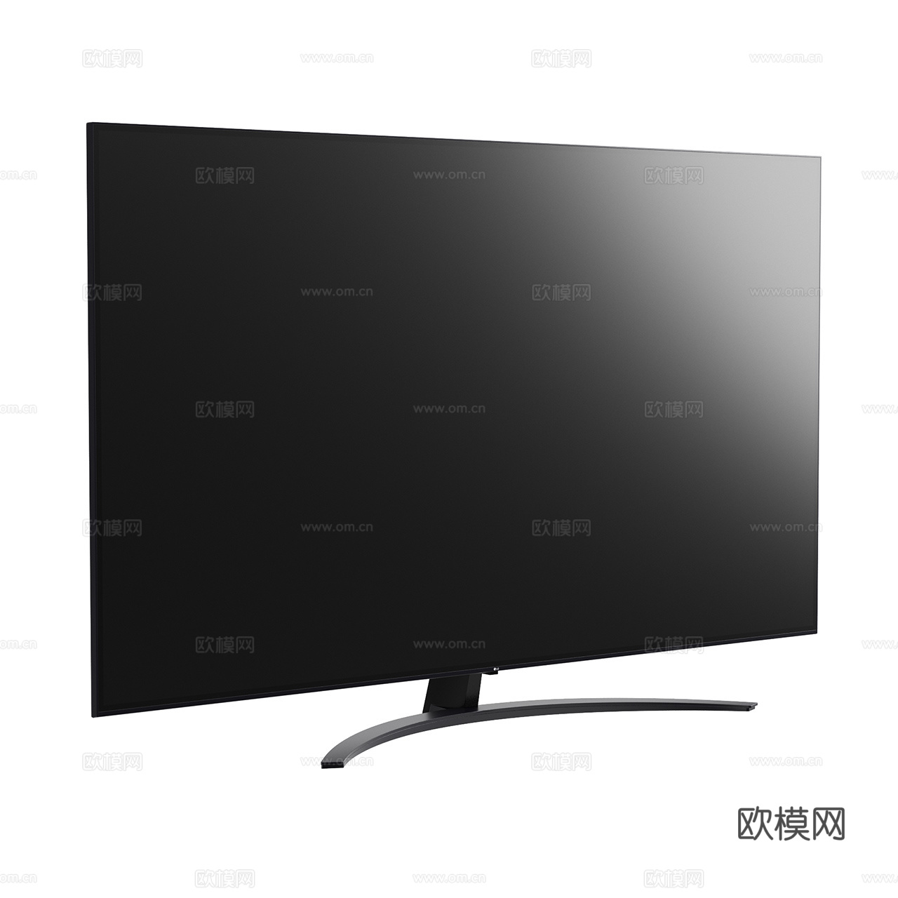 LG 电视机 4k电视 落地电视 极简电视3d模型