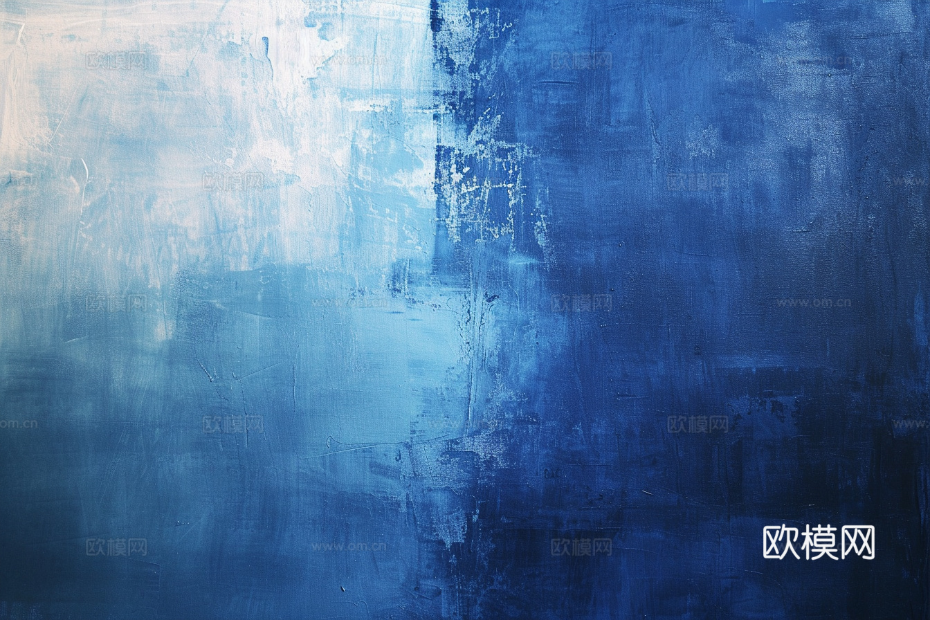 3D立体肌理油画涂抹背景壁纸下载（渲染图2）