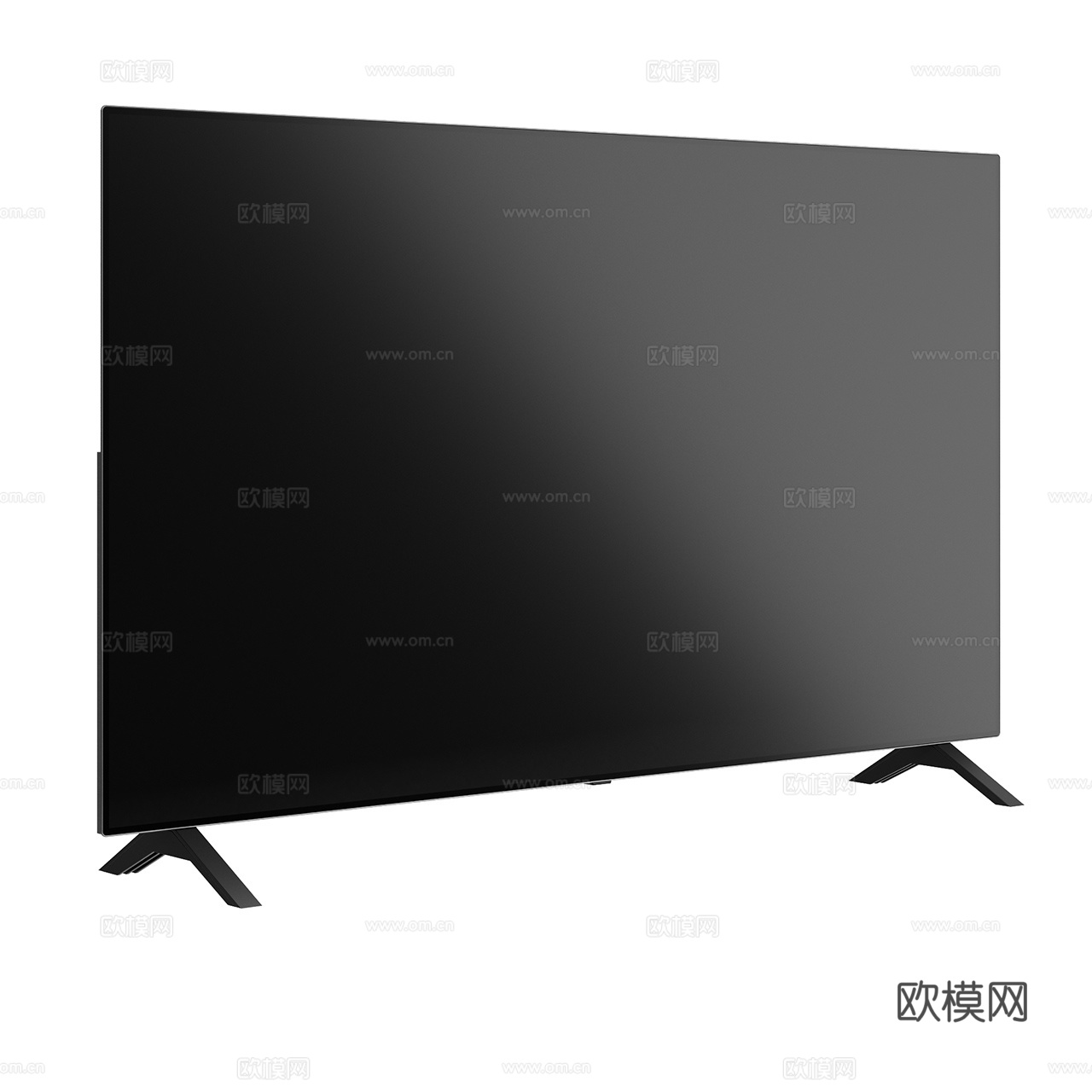 LG 电视机 4k电视 落地电视 极简电视3d模型