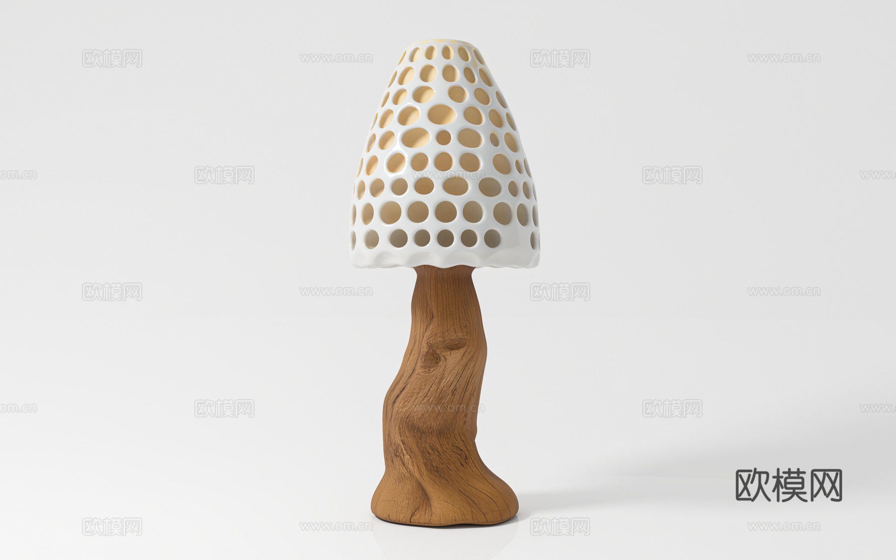 羊肚菌摆件饰品 场景装饰 异形灯具 灯饰摆件 场景氛围 美陈3d模型