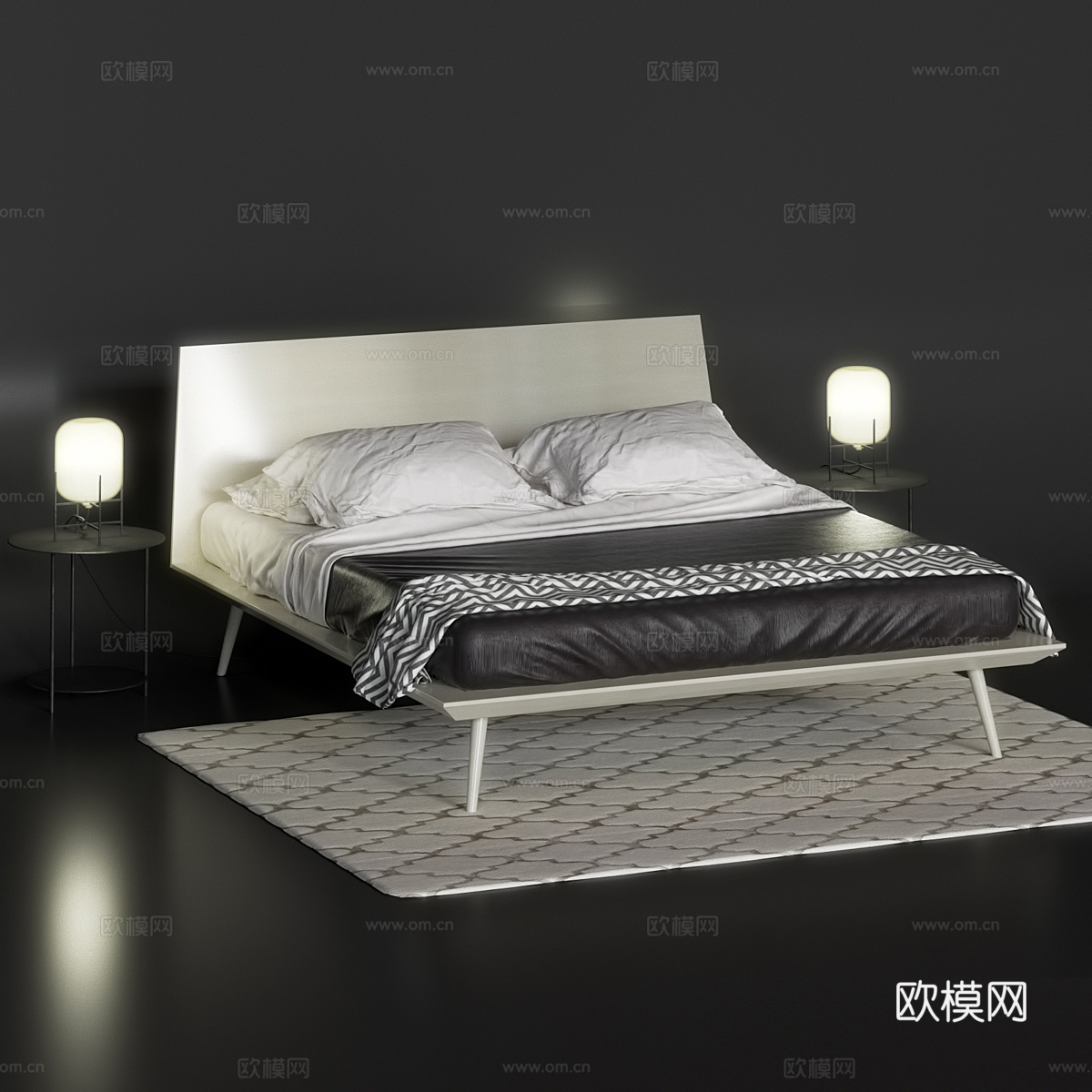 Novamobili Dodo 床3d模型