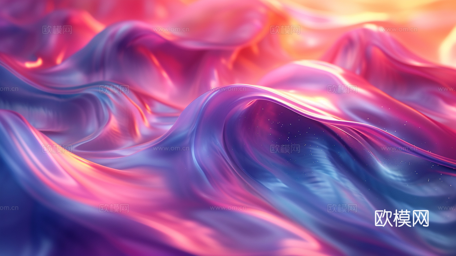 3D立体肌理油画涂抹背景壁纸