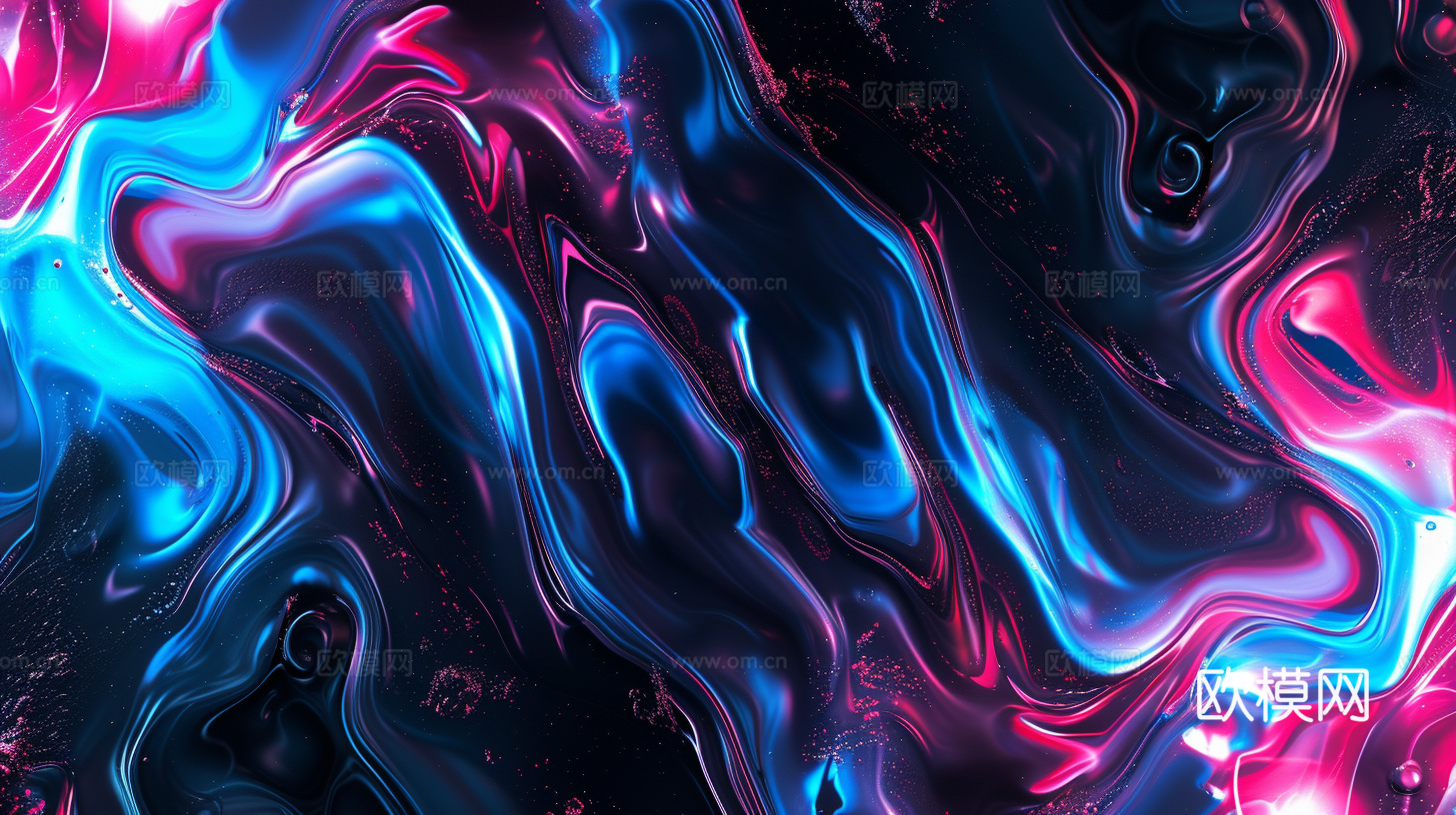 3D立体肌理油画涂抹背景壁纸