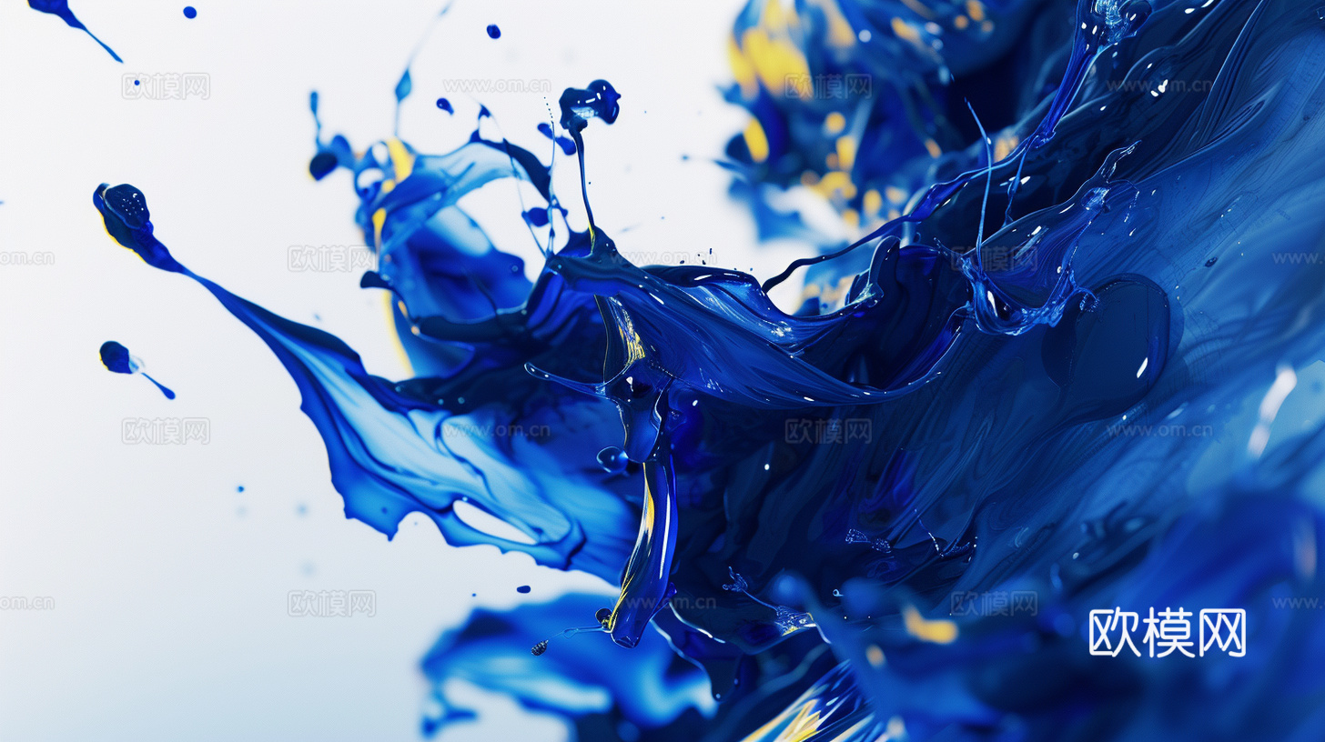 3D立体肌理油画涂抹背景壁纸