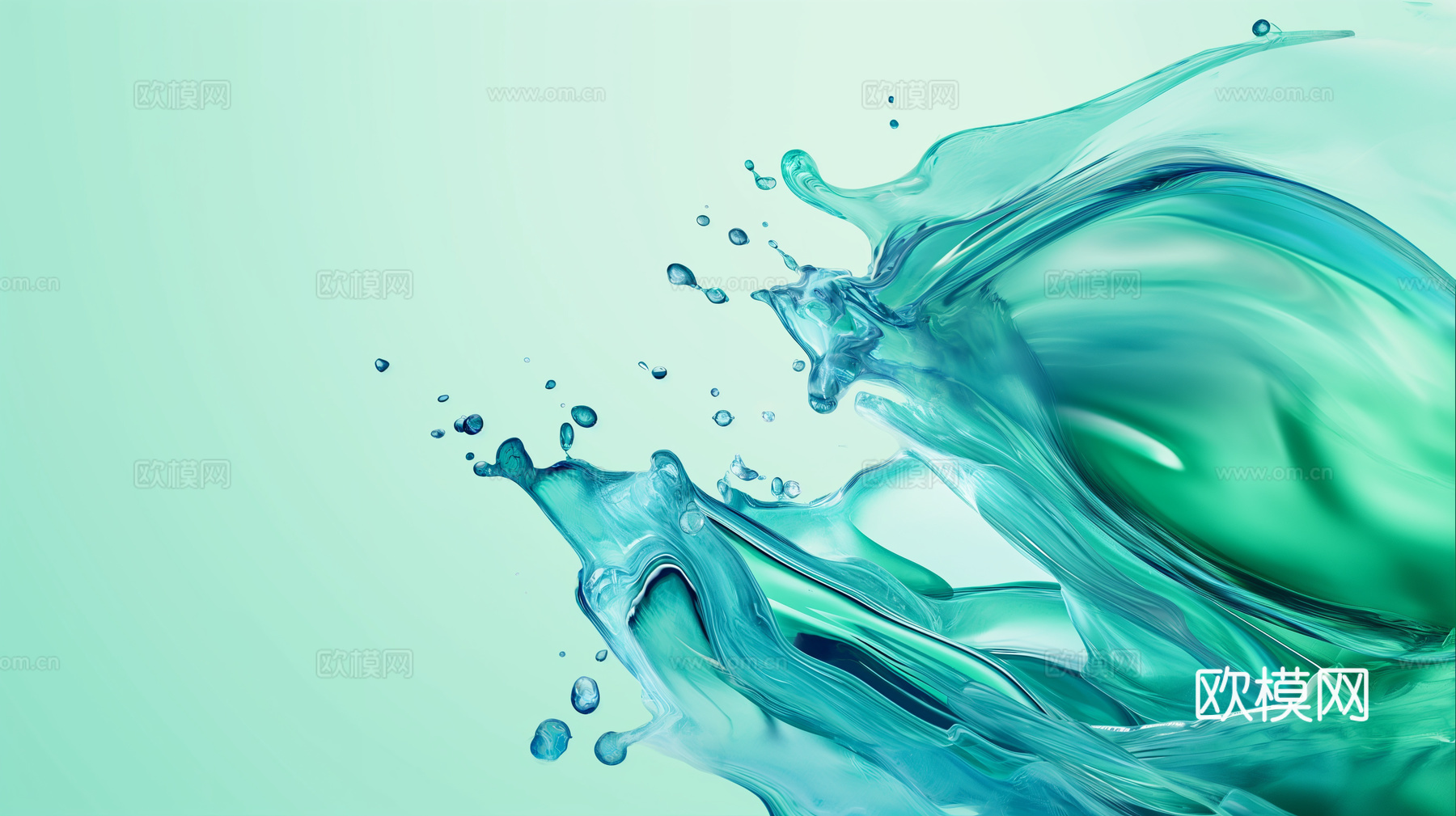 3D立体肌理油画涂抹背景壁纸