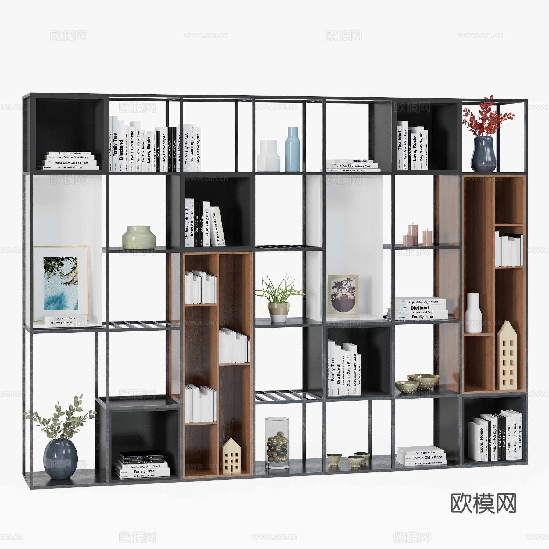 装饰柜 柜子 置物柜3d模型