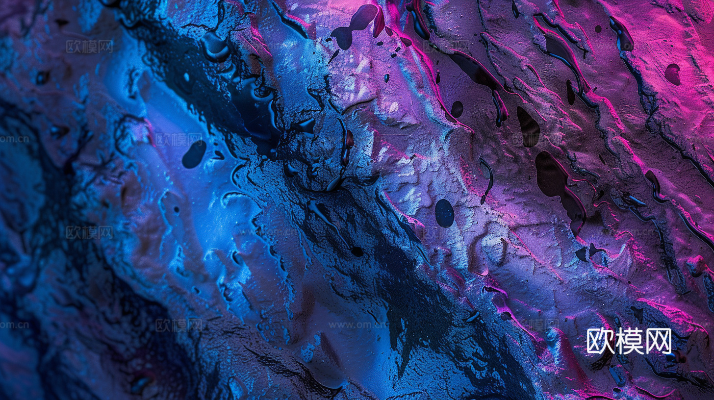 3D立体肌理油画涂抹背景壁纸