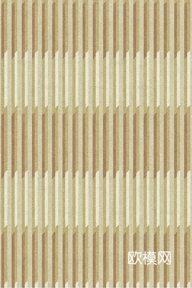 灰绿色几何条纹地毯下载