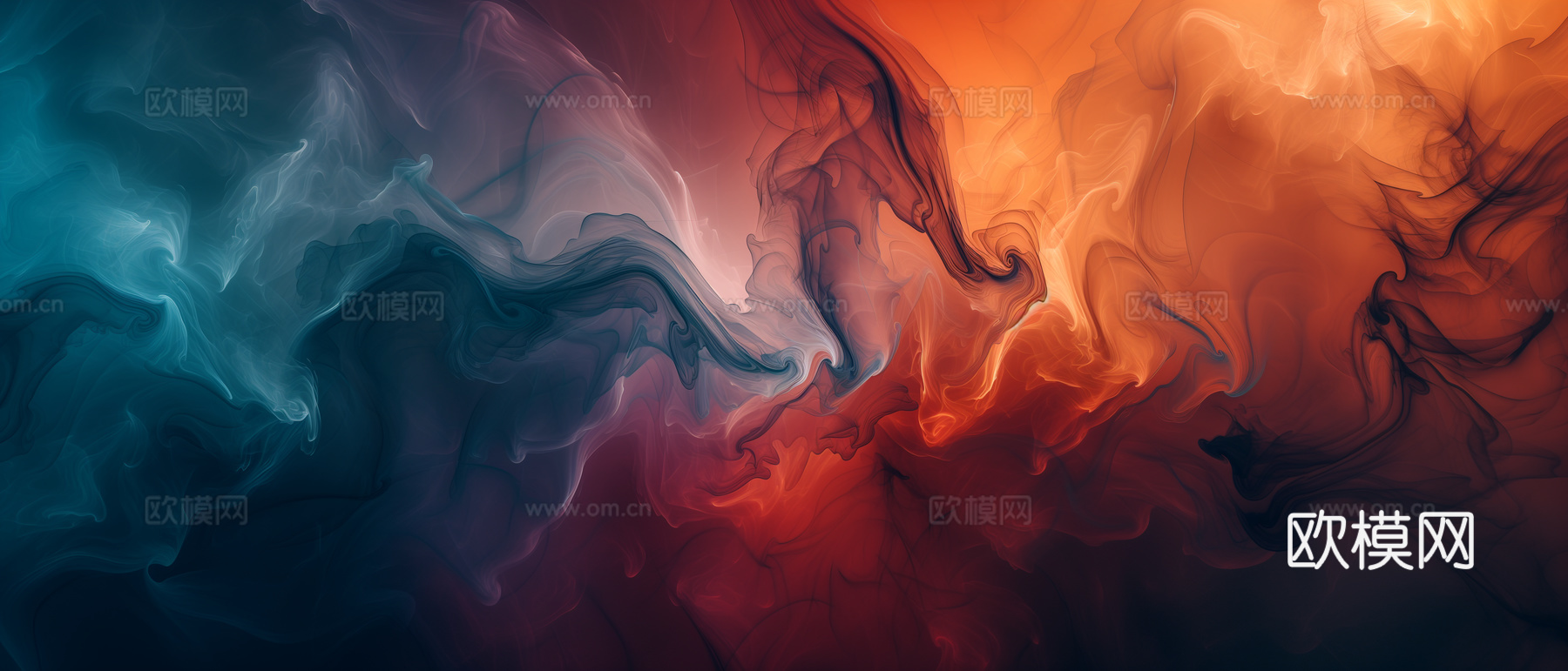 3D立体肌理油画涂抹背景壁纸