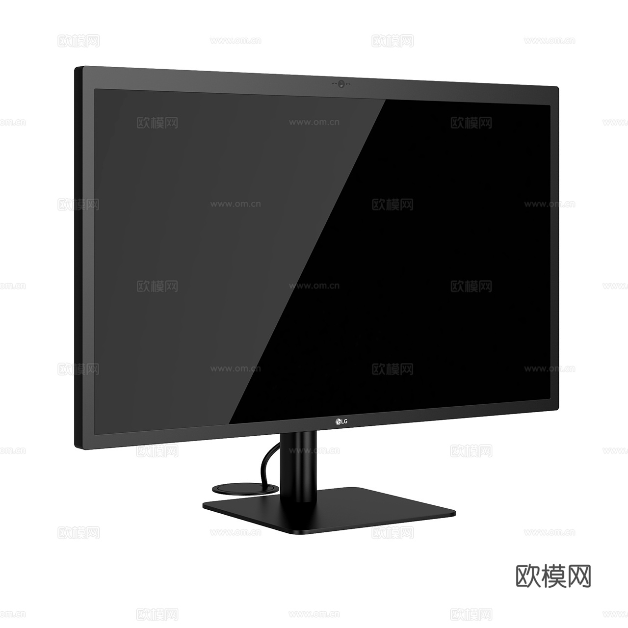 LG 显示器 电脑显示器 5k显示屏 游戏显示器3d模型