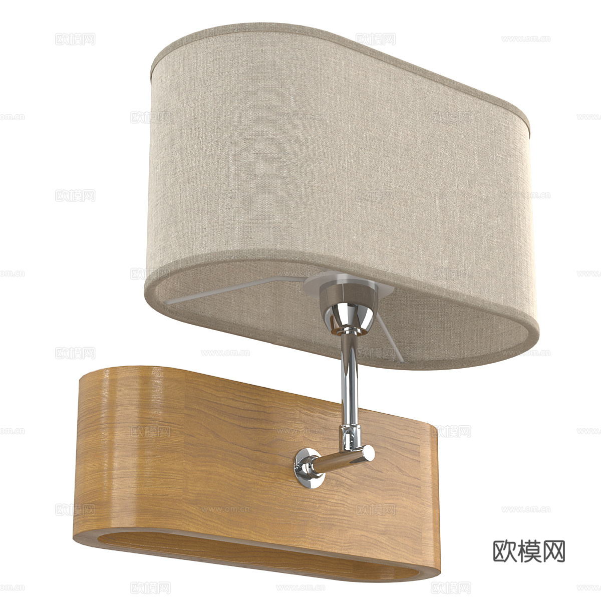 新中式装饰壁灯3d模型