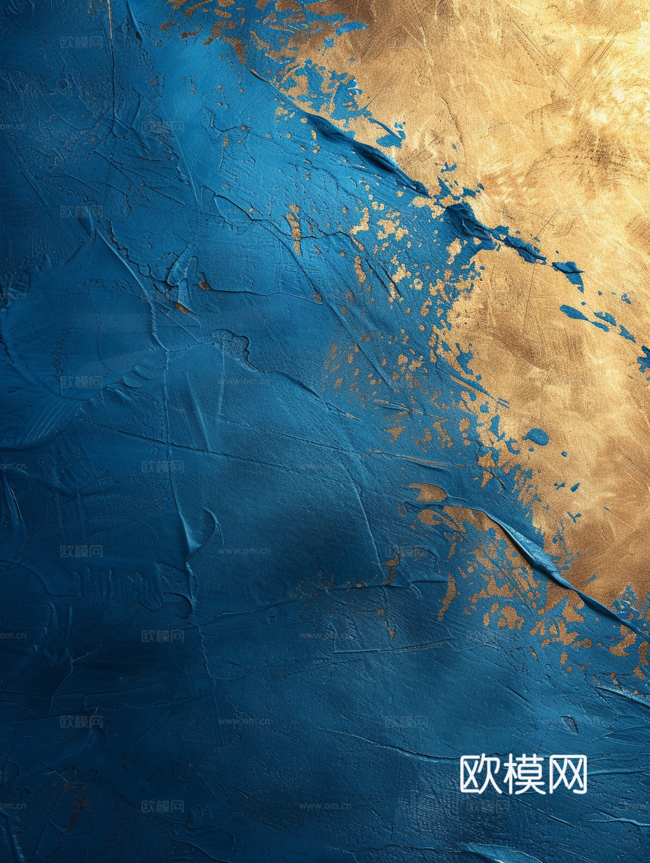 3D立体肌理油画涂抹背景壁纸下载（渲染图6）