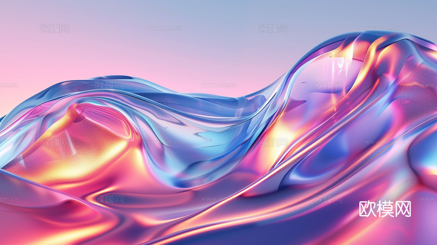 3D立体肌理油画涂抹背景壁纸