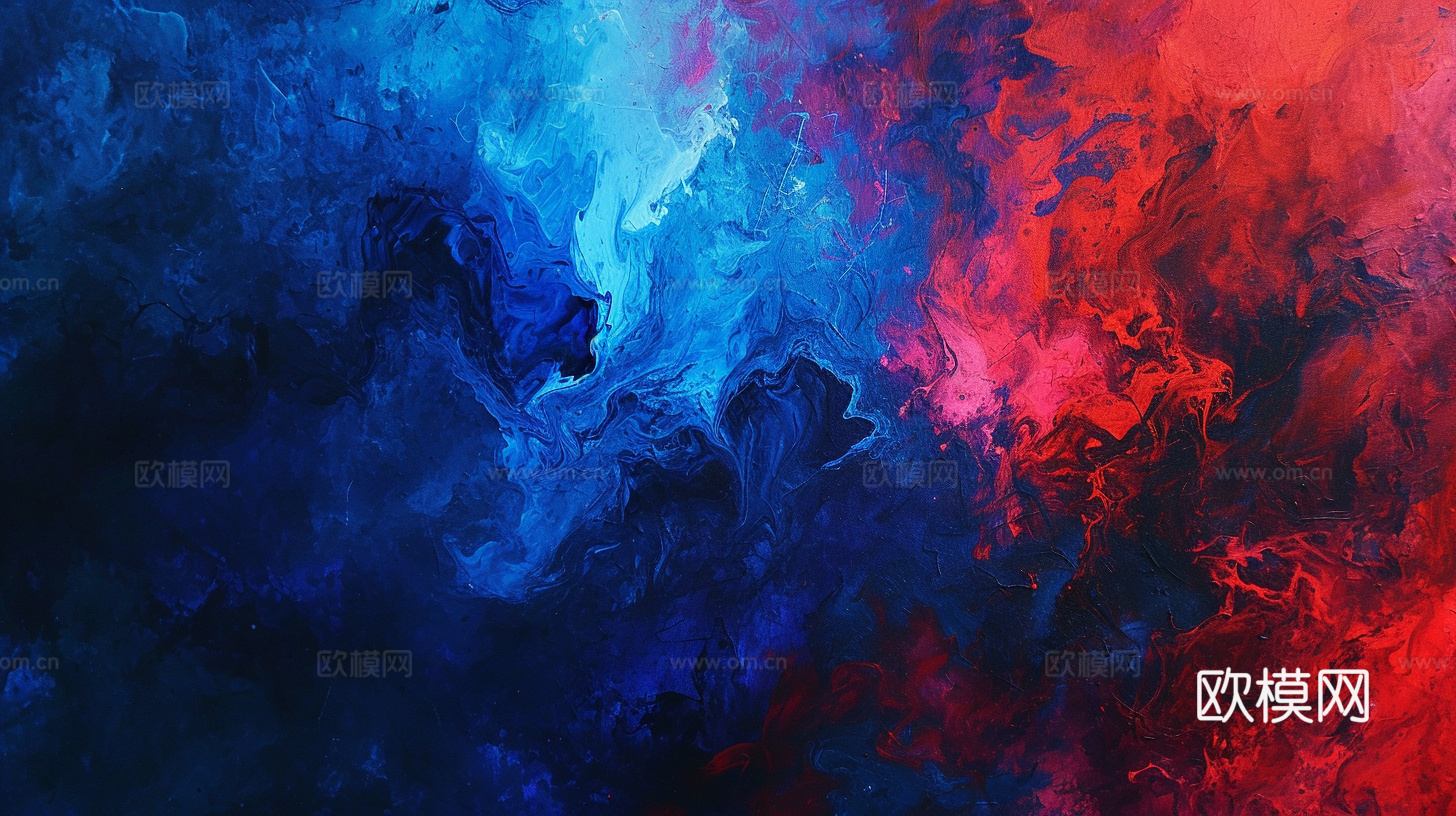 3D立体肌理油画涂抹背景壁纸