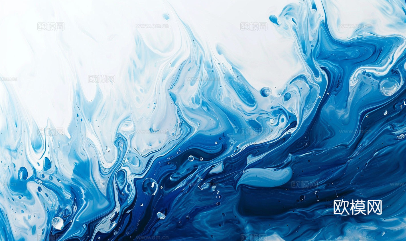 3D立体肌理油画涂抹背景壁纸