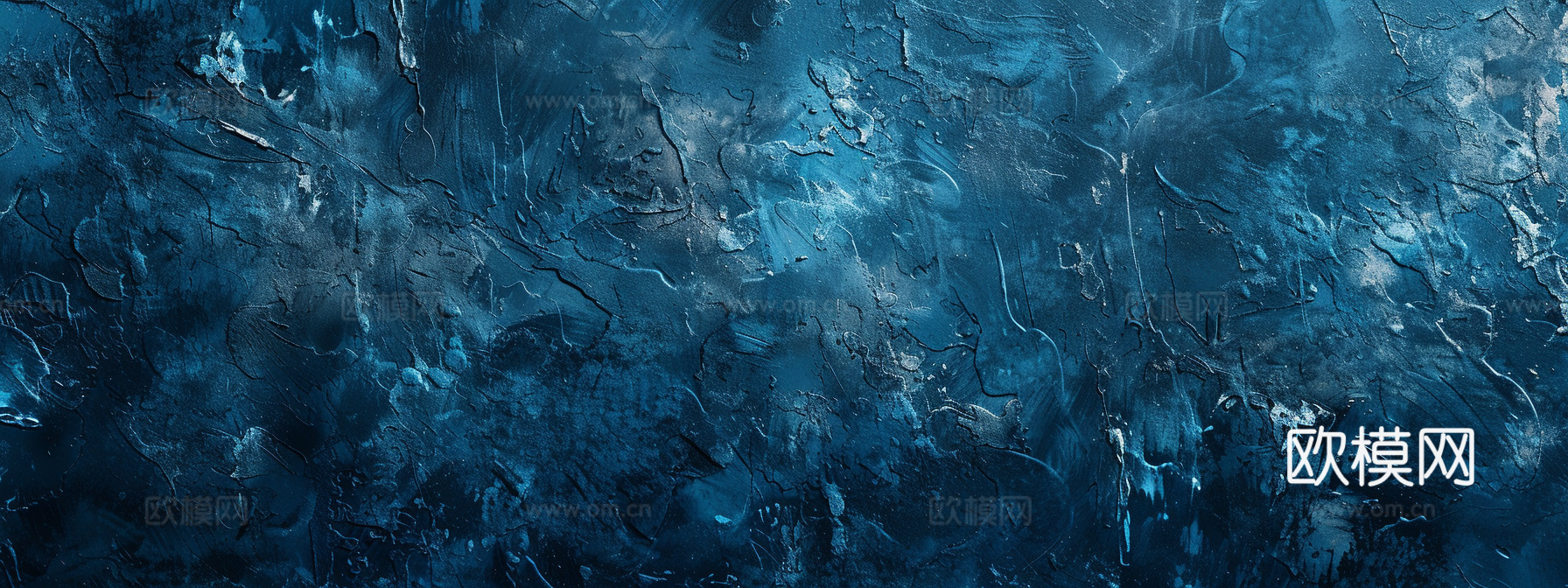 3D立体肌理油画涂抹背景壁纸下载（渲染图3）