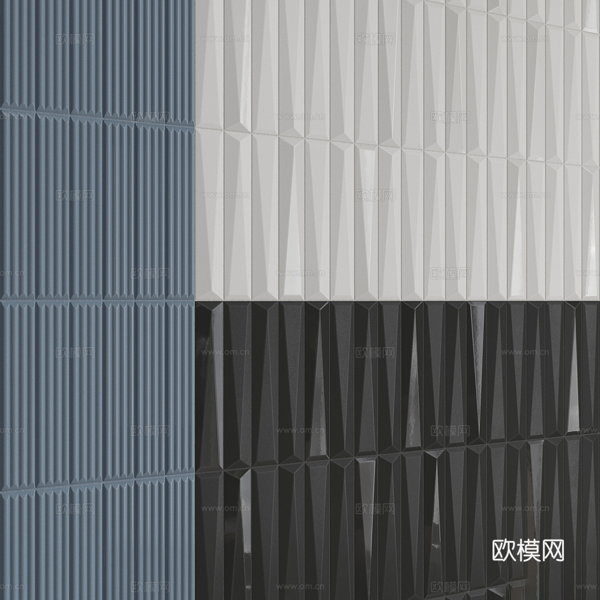 瓷砖 花砖 马赛克瓷砖3d模型